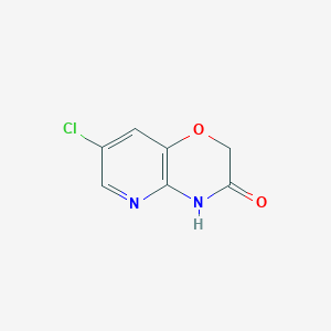 molecular formula C7H5ClN2O2 B1593078 7-Chloro-2H-pyrido[3,2-b][1,4]oxazin-3(4H)-one CAS No. 205748-05-6