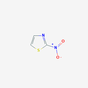 molecular formula C3H2N2O2S B159308 2-Nitrothiazole CAS No. 1606-76-4