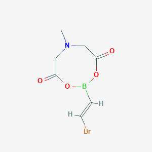 molecular formula C7H9BBrNO4 B1593094 2-[(E)-2-bromoethenyl]-6-methyl-1,3,6,2-dioxazaborocane-4,8-dione CAS No. 1104636-68-1
