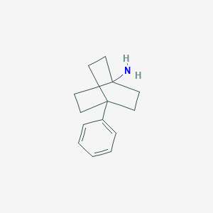 Bicyclo(2.2.2)octan-1-amine, 4-phenyl-