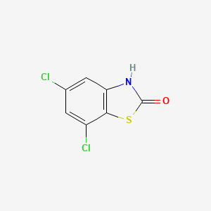 molecular formula C7H3Cl2NOS B1593107 5,7-Dichloro-2(3H)-benzothiazolone CAS No. 898747-80-3