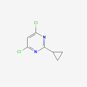 molecular formula C7H6Cl2N2 B1593117 4,6-Dichloro-2-cyclopropylpyrimidine CAS No. 7043-09-6