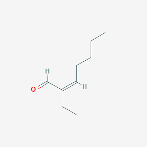 molecular formula C9H16O B159312 2-Ethyl-2-heptenal CAS No. 10031-88-6