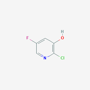 molecular formula C5H3ClFNO B1593126 2-Chloro-5-fluoropyridin-3-ol CAS No. 884494-35-3
