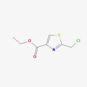 molecular formula C7H8ClNO2S B1593129 Ethyl 2-(chloromethyl)-1,3-thiazole-4-carboxylate CAS No. 842130-48-7