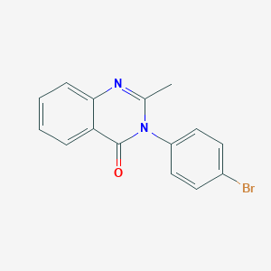 3-(4-bromophenyl)-2-methylquinazolin-4(3H)-one