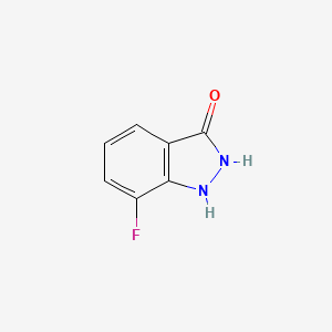 molecular formula C7H5FN2O B1593130 7-Fluoro-1H-indazol-3-ol CAS No. 1000342-29-9