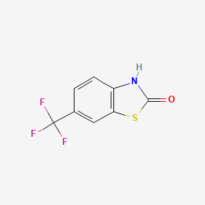 molecular formula C8H4F3NOS B1593135 6-(Trifluoromethyl)benzo[d]thiazol-2(3H)-one CAS No. 898748-27-1
