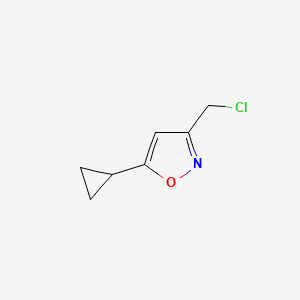 3-(Chloromethyl)-5-cyclopropylisoxazole