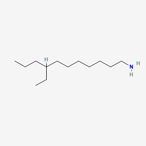 molecular formula C13H29N B1593150 Tridecylamine, branched and linear CAS No. 86089-17-0
