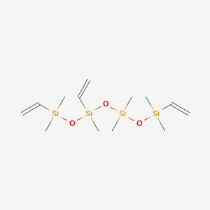 molecular formula C13H30O3Si4 B1593151 Ethenyl-[ethenyl(dimethyl)silyl]oxy-[[ethenyl(dimethyl)silyl]oxy-dimethylsilyl]oxy-methylsilane CAS No. 68083-18-1