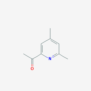 molecular formula C9H11NO B1593153 1-(4,6-二甲基吡啶-2-基)乙酮 CAS No. 59576-31-7