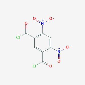 molecular formula C8H2Cl2N2O6 B159317 4,6-Dinitro-1,3-benzenedicarbonyl chloride CAS No. 1723-42-8