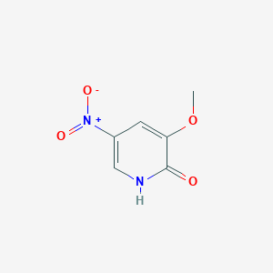 molecular formula C6H6N2O4 B1593174 3-甲氧基-5-硝基吡啶-2-醇 CAS No. 75710-99-5