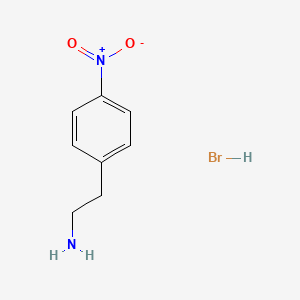 molecular formula C8H11BrN2O2 B1593175 4-硝基苯乙胺盐酸盐 CAS No. 69447-84-3