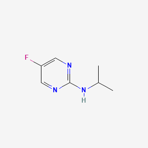 molecular formula C7H10FN3 B1593176 (5-Fluoro-pyrimidin-2-yl)-isopropyl-amine CAS No. 77476-97-2