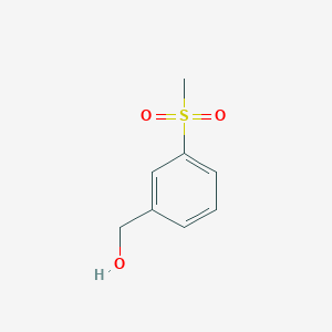 molecular formula C8H10O3S B1593178 3-(甲磺酰基)苄醇 CAS No. 220798-39-0