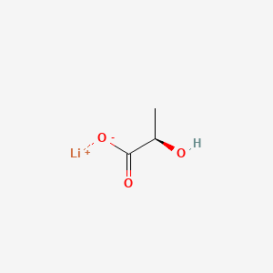 molecular formula C3H6LiO3 B1593183 Lithium D-(-)-lactate CAS No. 27848-81-3