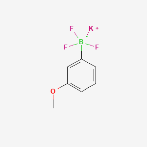 molecular formula C7H7BF3KO B1593191 Potassium (3-Methoxyphenyl)trifluoroborate CAS No. 438553-44-7