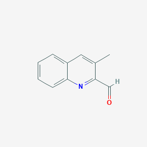 molecular formula C11H9NO B1593195 3-Methylquinoline-2-carbaldehyde CAS No. 408523-30-8