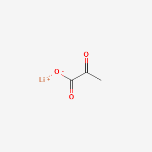 molecular formula C3H4LiO3 B1593198 Lithium pyruvate CAS No. 2922-61-4