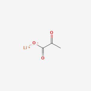molecular formula C3H3LiO3 B1593198 Lithium pyruvate CAS No. 2922-61-4