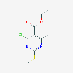 Ethyl 4-Chloro-6-methyl-2-(methylthio)pyrimidine-5-carboxylate