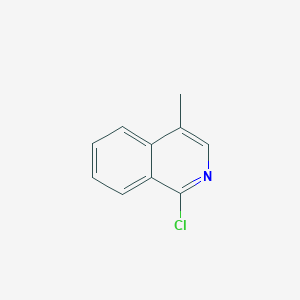molecular formula C10H8ClN B1593203 1-氯-4-甲基异喹啉 CAS No. 24188-78-1