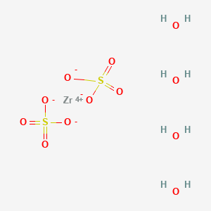 molecular formula H8O12S2Z B1593208 Zirconium sulfate tetrahydrate CAS No. 7446-31-3