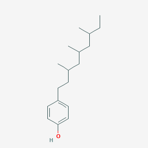 molecular formula C18H30O B1593224 4-(3,5,7-Trimethylnonyl)phenol CAS No. 210555-94-5