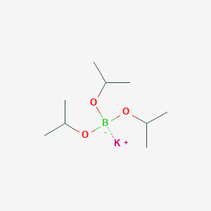 molecular formula C9H21BKO3 B1593229 Potassium hydro(triisopropoxy)borate CAS No. 42278-67-1
