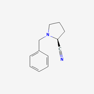 molecular formula C12H14N2 B1593233 (s)-1-n-Benzyl-2-cyano-pyrrolidine CAS No. 928056-25-1
