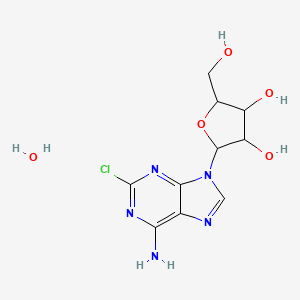 molecular formula C10H14ClN5O5 B1593237 2-Chloroadenosine hemihydrate CAS No. 81012-94-4