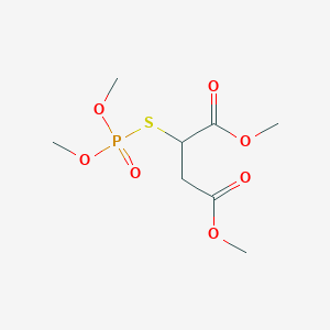 molecular formula C8H15O7PS B159324 dimethyl 2-dimethoxyphosphorylsulfanylbutanedioate CAS No. 1795-58-0