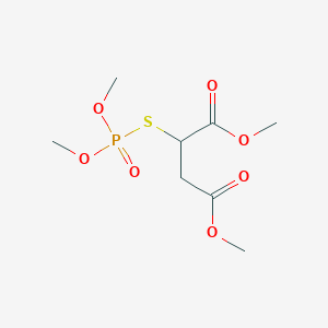 Phosphorothioic acid, O,O-dimethyl ester, S-ester with 1,2-bis(methoxycarbonyl)ethanethiol