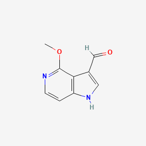 4-methoxy-1H-pyrrolo[3,2-c]pyridine-3-carbaldehyde