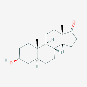 molecular formula C19H30O2 B159326 Androsterone CAS No. 53-41-8