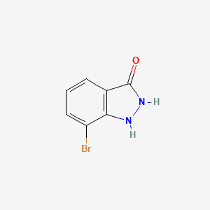 molecular formula C7H5BrN2O B1593266 7-bromo-1H-indazol-3-ol CAS No. 887578-57-6