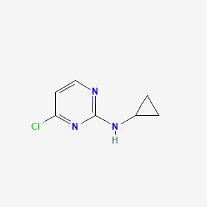 4-Chloro-N-cyclopropylpyrimidin-2-amine