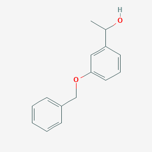 molecular formula C15H16O2 B1593290 1-(3-(Benzyloxy)phenyl)ethanol CAS No. 320727-36-4