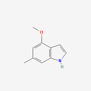 molecular formula C10H11NO B1593297 4-甲氧基-6-甲基-1H-吲哚 CAS No. 885522-46-3