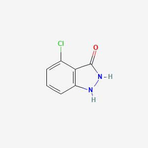 B1593299 4-chloro-1,2-dihydro-3H-indazol-3-one CAS No. 787580-87-4