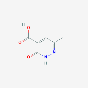 6-Methyl-3-oxo-2,3-dihydropyridazine-4-carboxylic acid