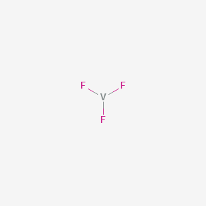 molecular formula F3V-3 B159333 Vanadium trifluoride CAS No. 10049-12-4