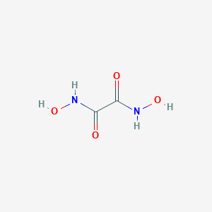 molecular formula C2H4N2O4 B159334 N,N'-Dihydroxyoxamide CAS No. 1687-60-1