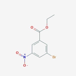 molecular formula C9H8BrNO4 B1593342 Ethyl 3-bromo-5-nitrobenzoate CAS No. 690260-94-7