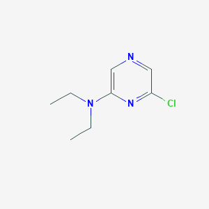 molecular formula C8H12ClN3 B1593349 6-Chloro-N,N-diethylpyrazin-2-amine CAS No. 951885-43-1