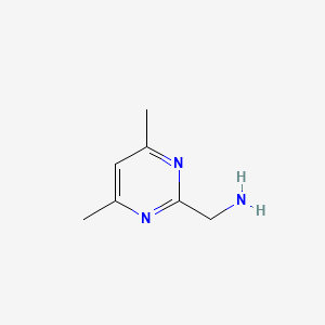 molecular formula C7H11N3 B1593351 (4,6-Dimethylpyrimidin-2-YL)methanamine CAS No. 446829-97-6