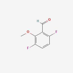 molecular formula C8H6F2O2 B1593354 3,6-Difluoro-2-methoxybenzaldehyde CAS No. 887267-04-1