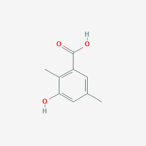molecular formula C9H10O3 B1593358 2,5-Dimethyl-3-hydroxybenzoic acid CAS No. 27023-06-9